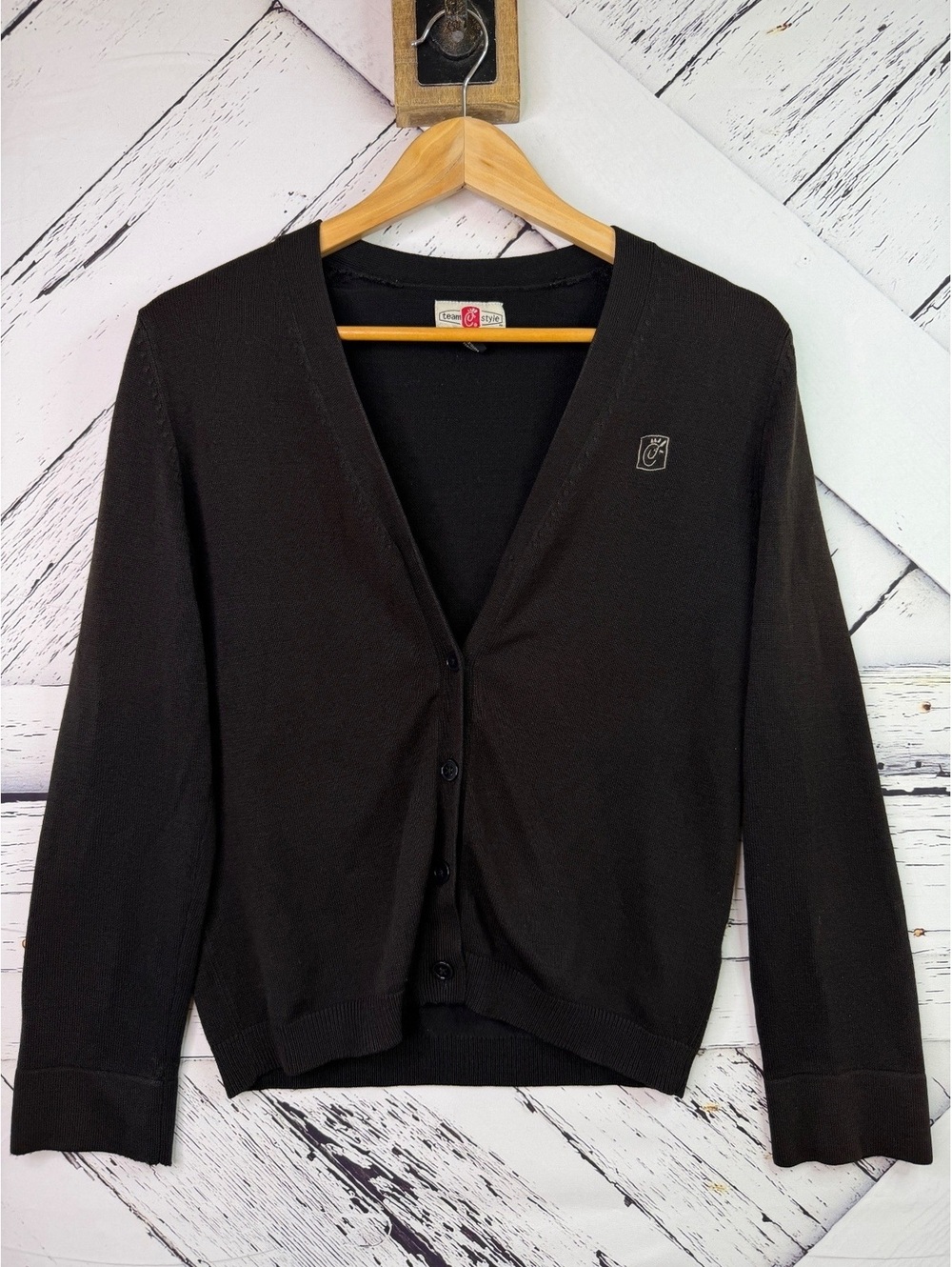 Chick-fil-A Team Member Uniform Knit Cardigan Sleek Corporate Core Adult XS